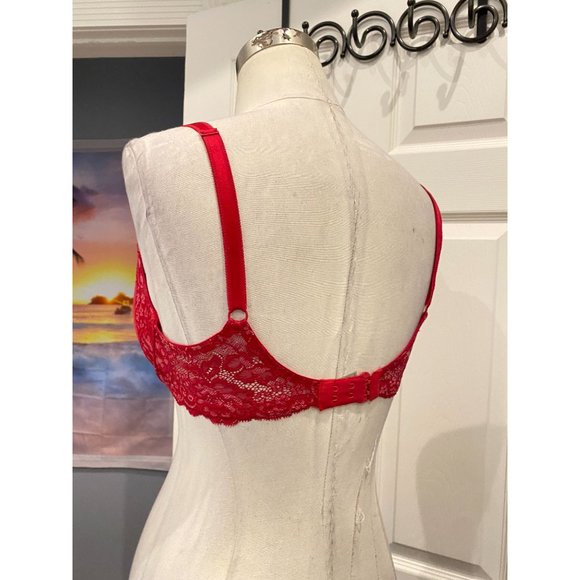 VS Victoria's Secret dream angel red push up bra 34D - Picture 3 of 4
